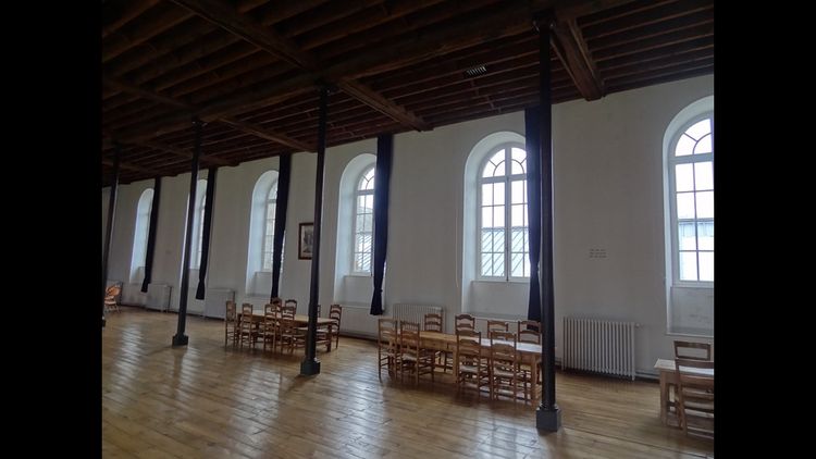19th Century Oak Window Complete With Transom And Door Frame