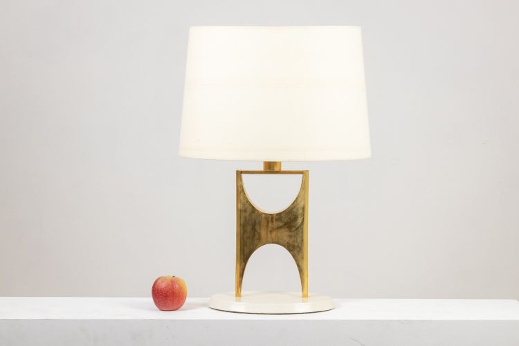 Gilt bronze H-shaped lamp. 20th century. LS4028657U