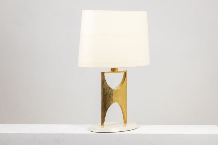 Gilt bronze H-shaped lamp. 20th century. LS4028657U