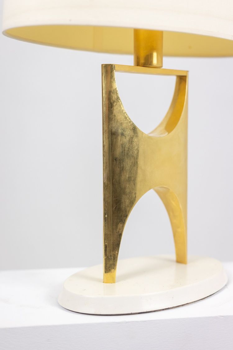 Gilt bronze H-shaped lamp. 20th century. LS4028657U