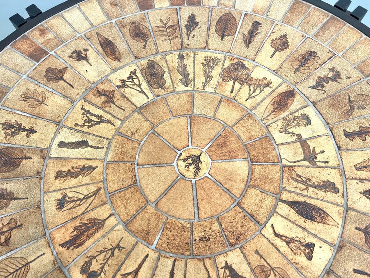 Table basse "Les Herbiers" par Roger Capron