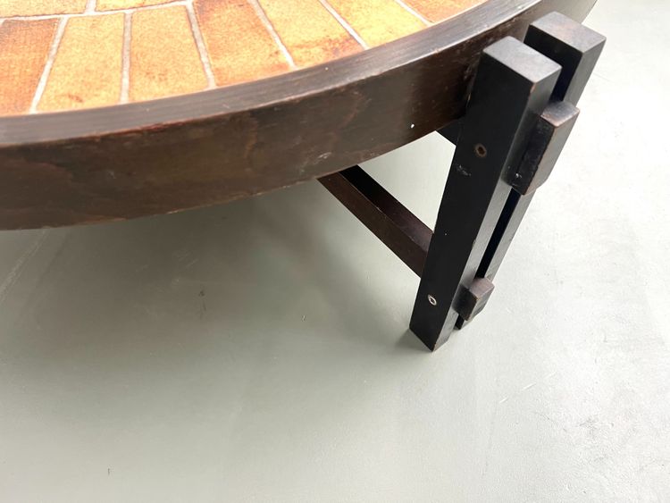 Table basse "Les Herbiers" par Roger Capron