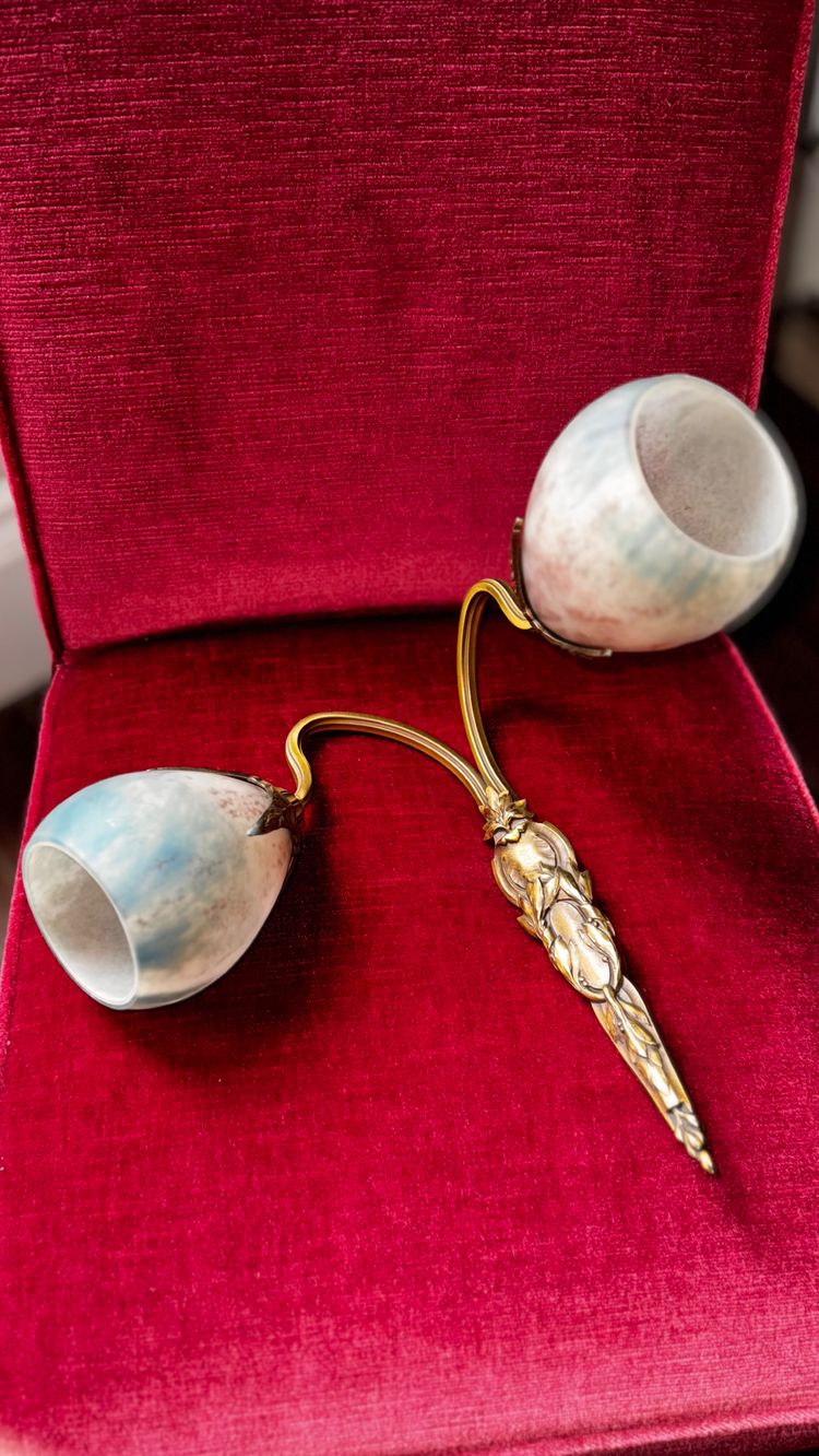 Paire d’appliques Art Nouveau 