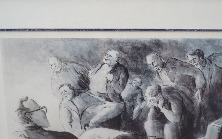 Jean-Claude DAUGUET "La lecture du testament"