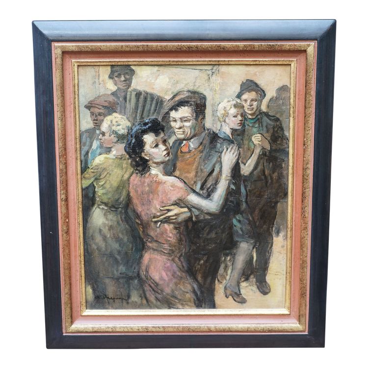Albert DUPIN 1910-2005, Ball scene