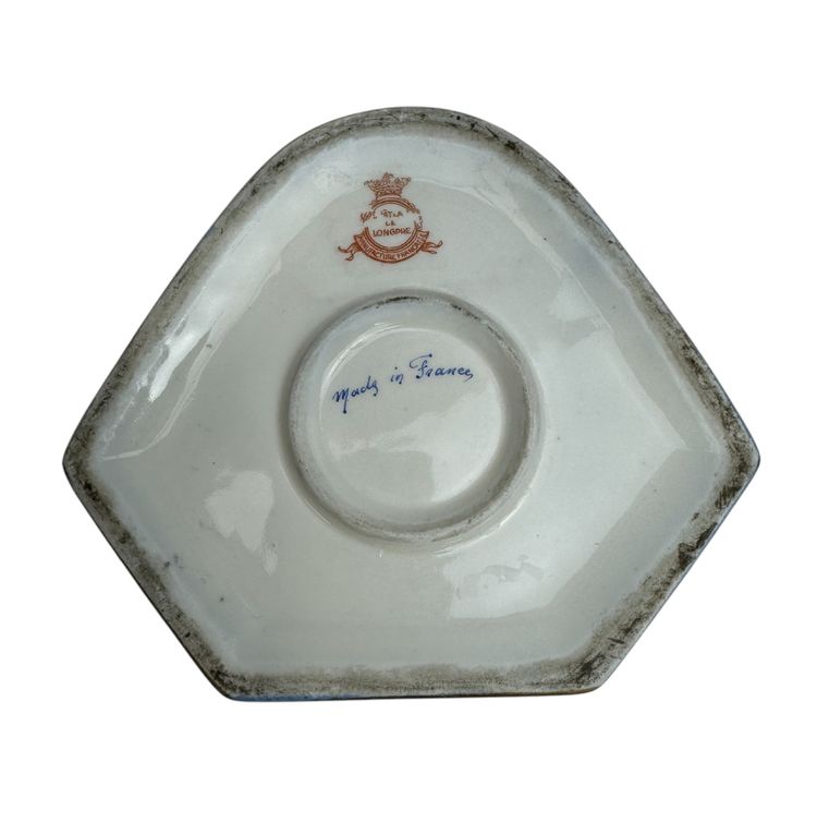 Château de Longpré Boîte à bijoux en porcelaine 