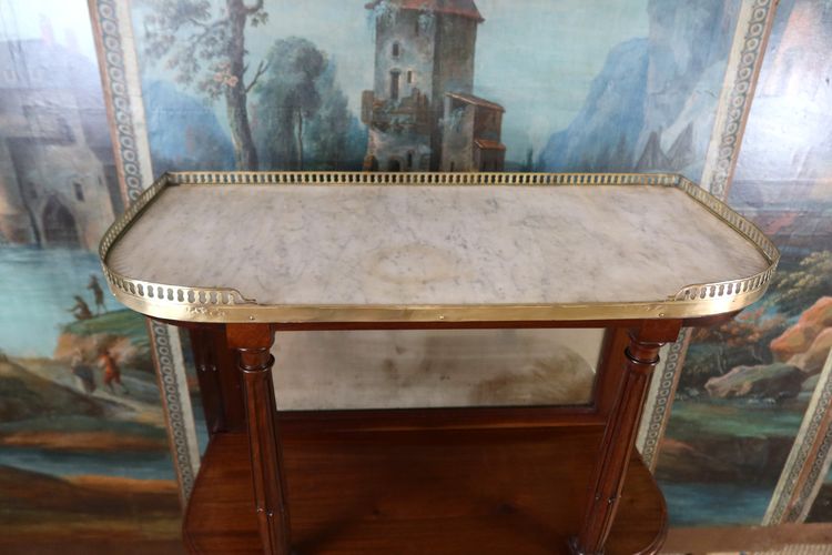 Consolle in mogano Luigi XVI dell'inizio del XIX secolo