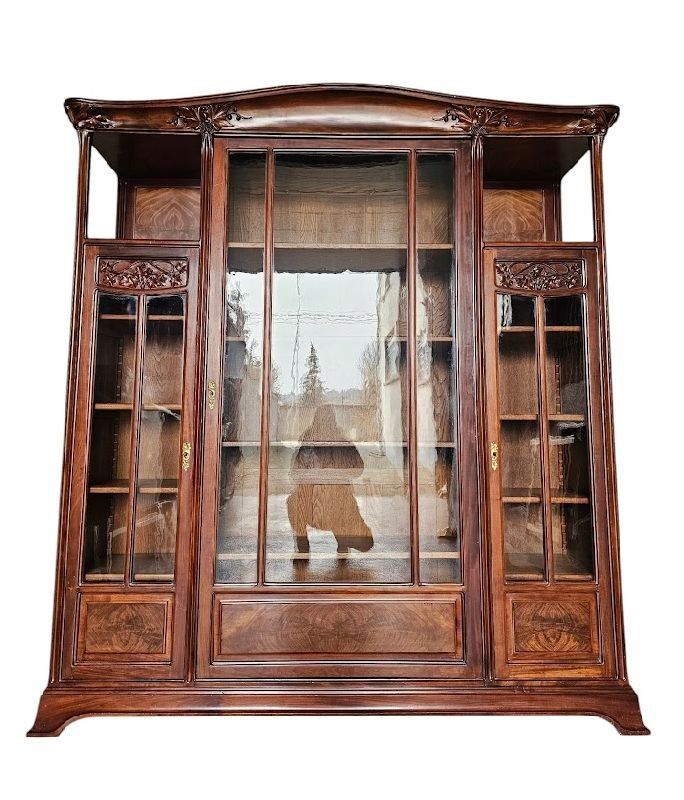 Camille Gauthier 'Au Lierre' Art Nouveau Library
