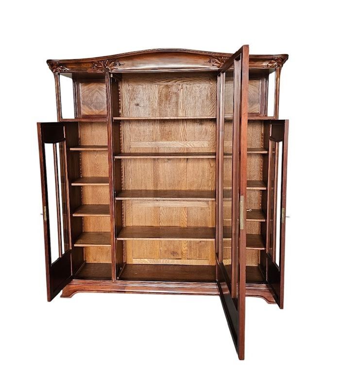 Camille Gauthier 'Au Lierre' Art Nouveau Library