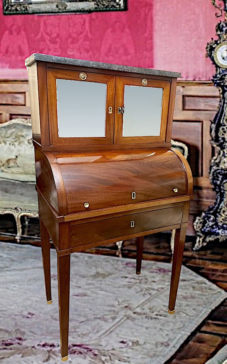 Bonheur du jour with Empire cylinder