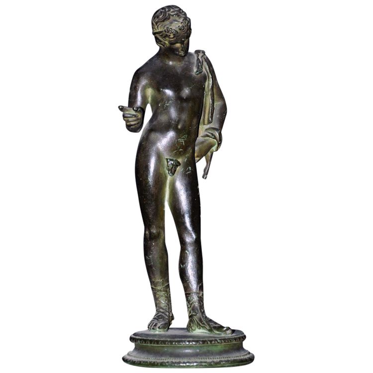 Statuetta di bronzo del XIX secolo Copia antica