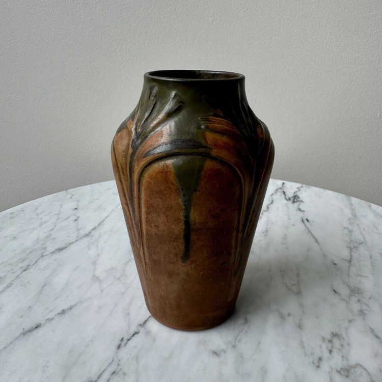 Vaso in gres Art Nouveau del 1900