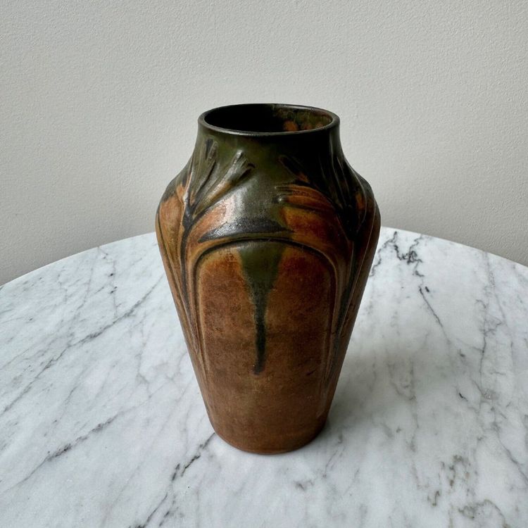 Vaso in gres Art Nouveau del 1900