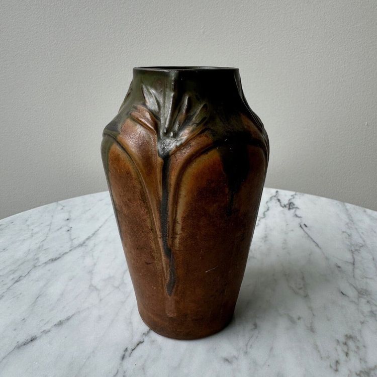 Vaso in gres Art Nouveau del 1900