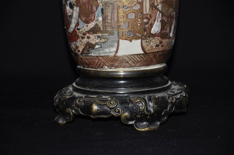 Pair Of Chinese Porcelain Vases With Bronze Mounting, Minton Style