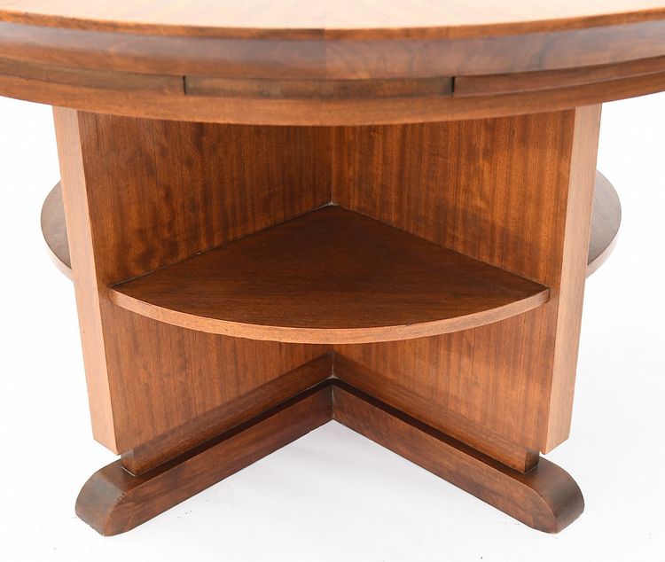 Table basse ronde Art Déco