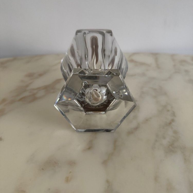 Baccarat Lampe Berger con lati tagliati, XX secolo