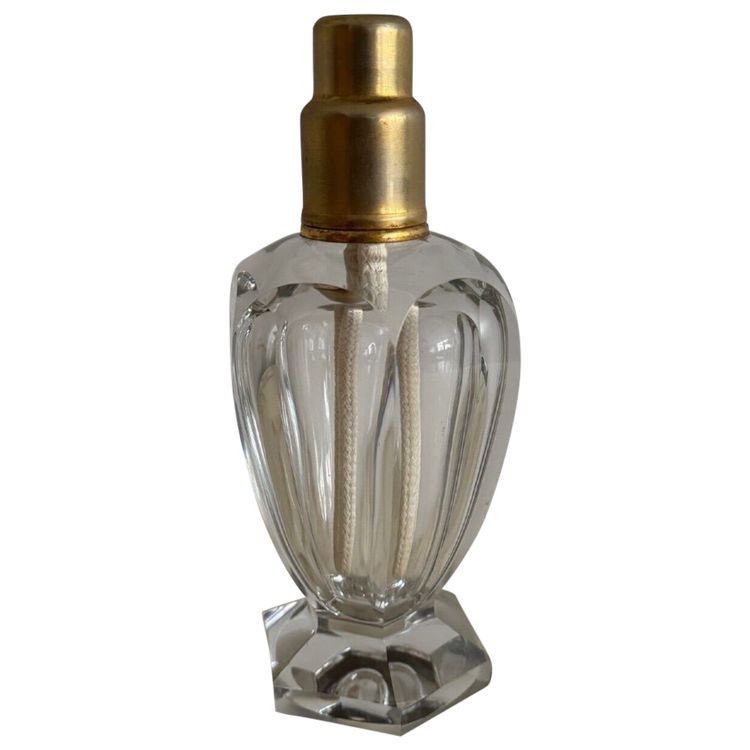 Baccarat Lampe Berger con lati tagliati, XX secolo