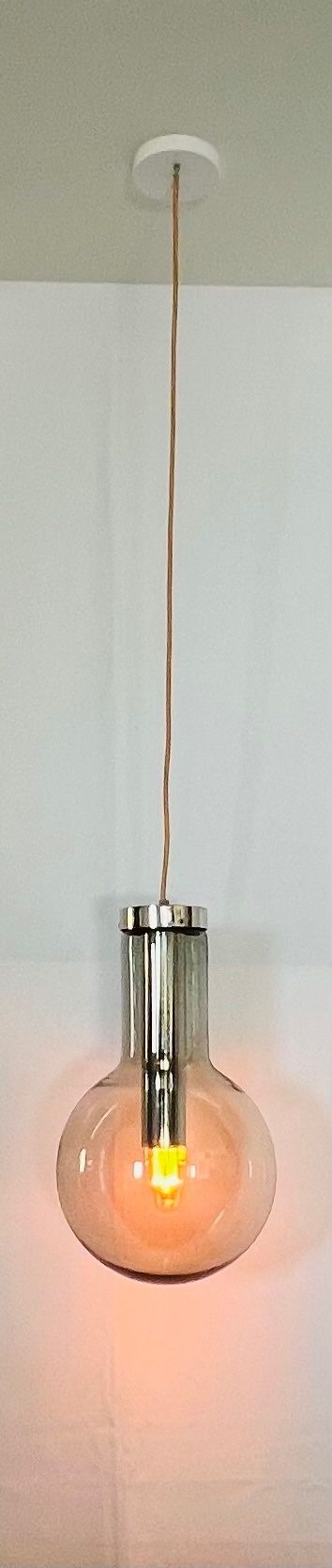 Maxi Bulb large suspension lamp by Frank Ligtelijn for Raak Amsterdam, Netherlands 60's
