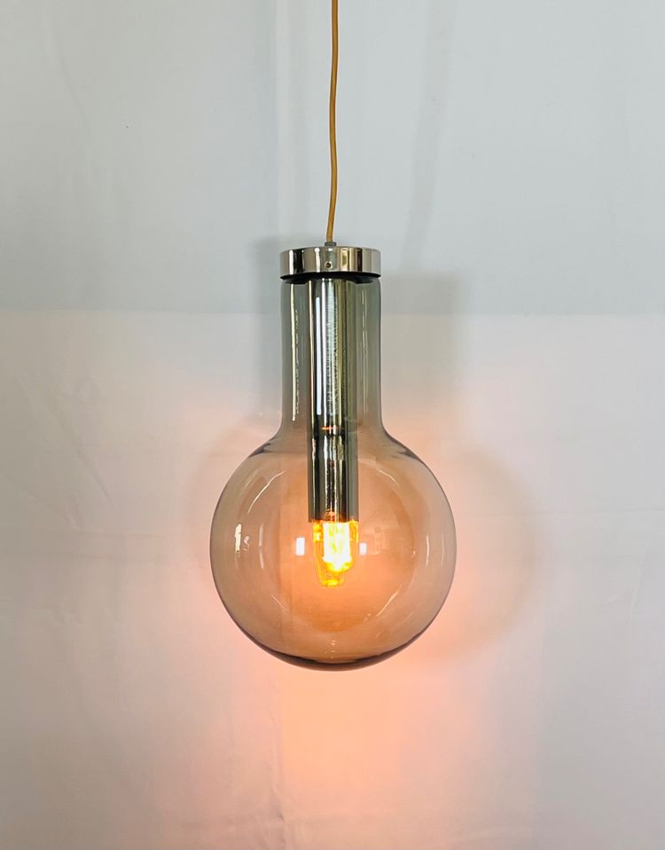 Maxi Bulb large suspension lamp by Frank Ligtelijn for Raak Amsterdam, Netherlands 60's