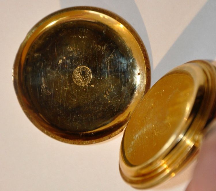 Zenith Gold Pocket Watch Circa 1900