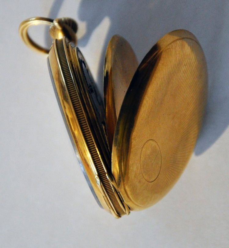 Zenith Gold Pocket Watch Circa 1900