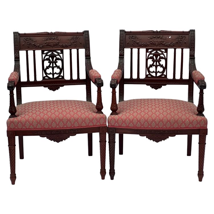 Paire de Fauteuils 