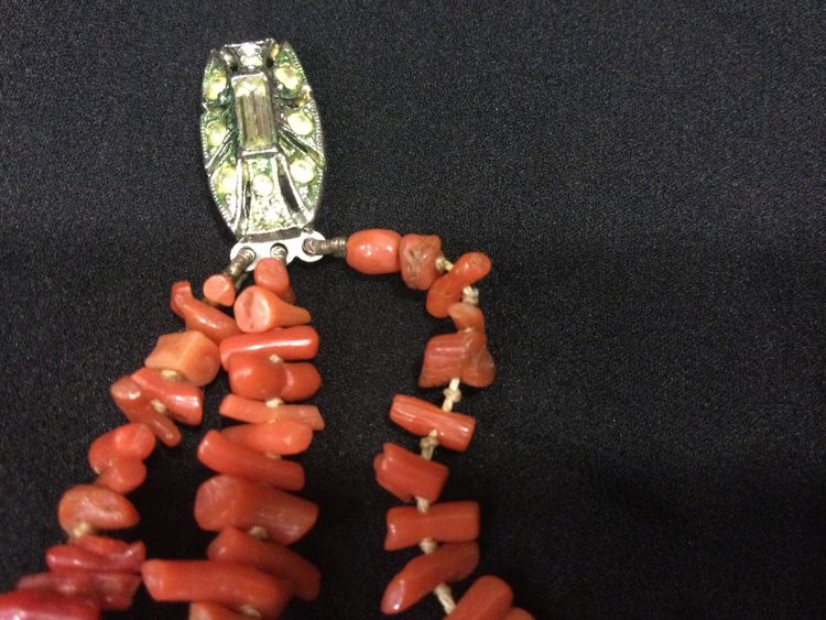 Collier corail 