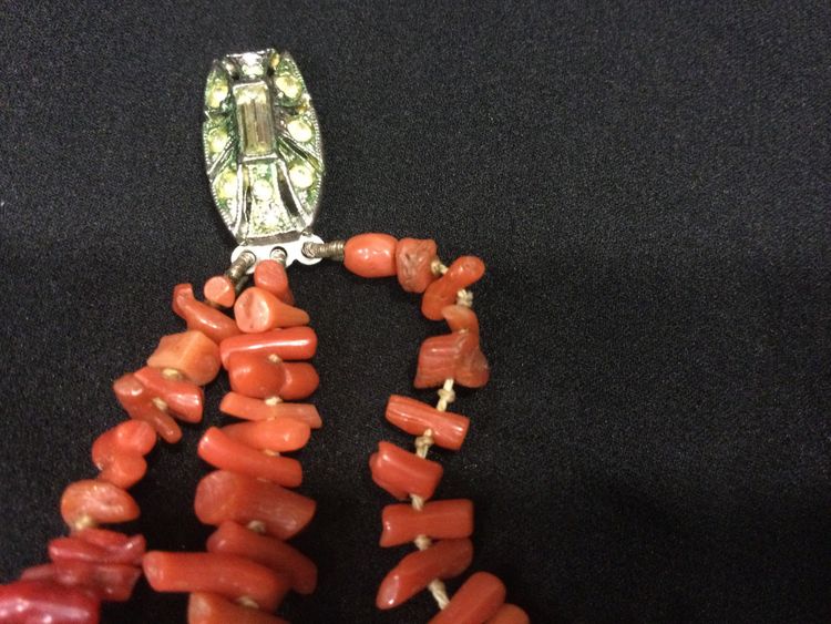 Collier corail 