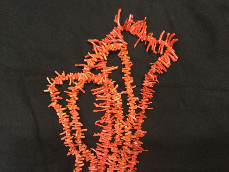 Collier corail 