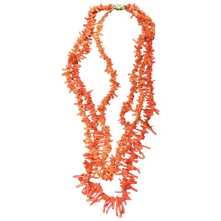 Collier corail 