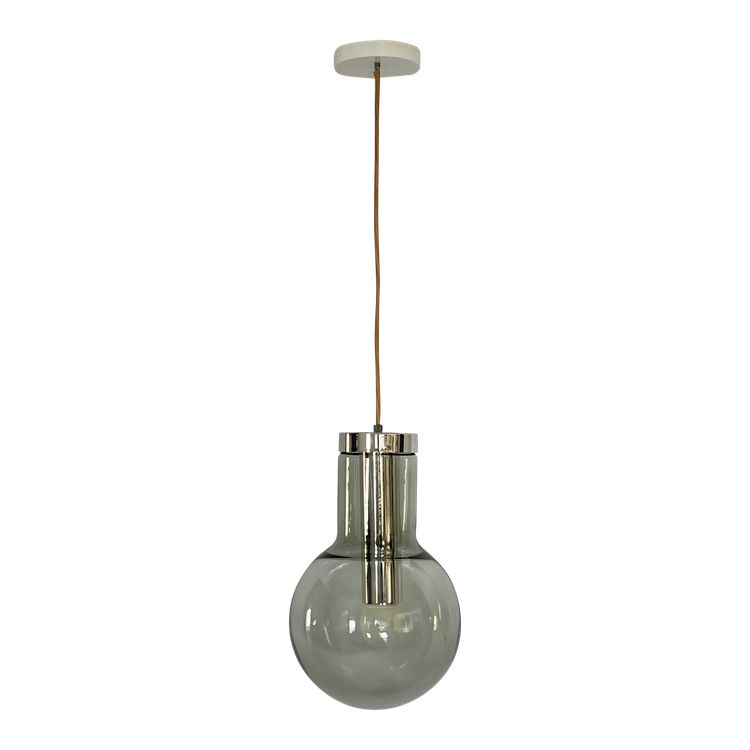 Maxi Bulb medium suspension lamp by Frank Ligtelijn for RAAK Amsterdam, Netherlands 1960s