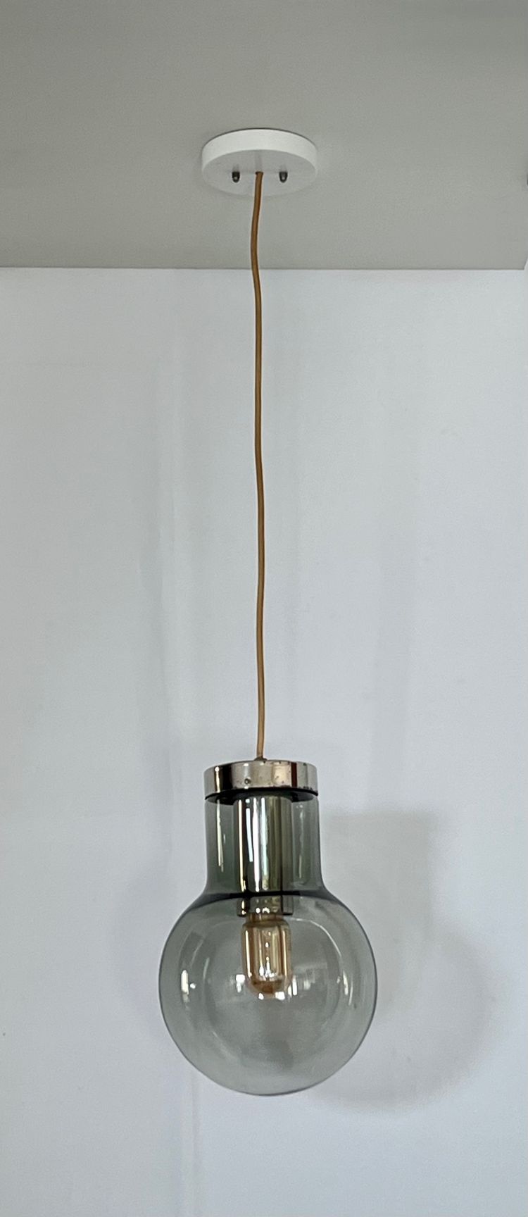 Maxi Bulb small suspension lamp by Frank Ligtelijn for RAAK Amsterdam, Netherlands 1960s