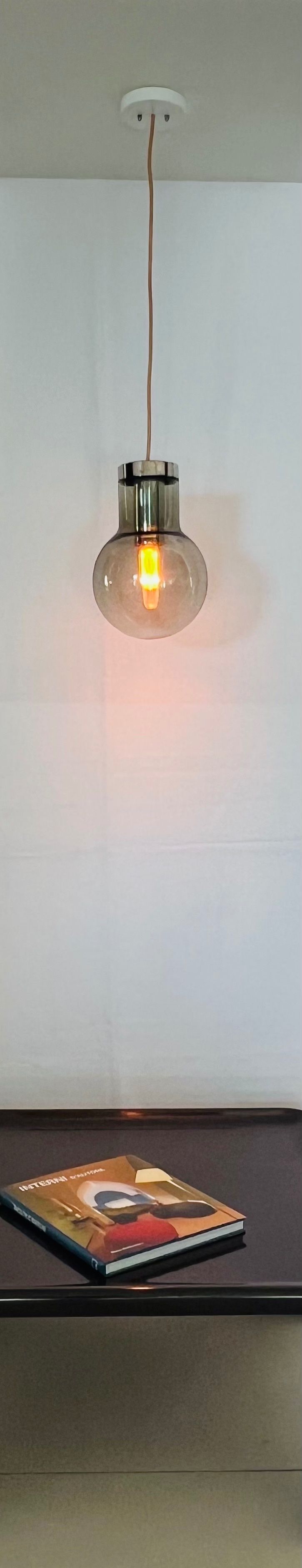 Maxi Bulb small suspension lamp by Frank Ligtelijn for RAAK Amsterdam, Netherlands 1960s