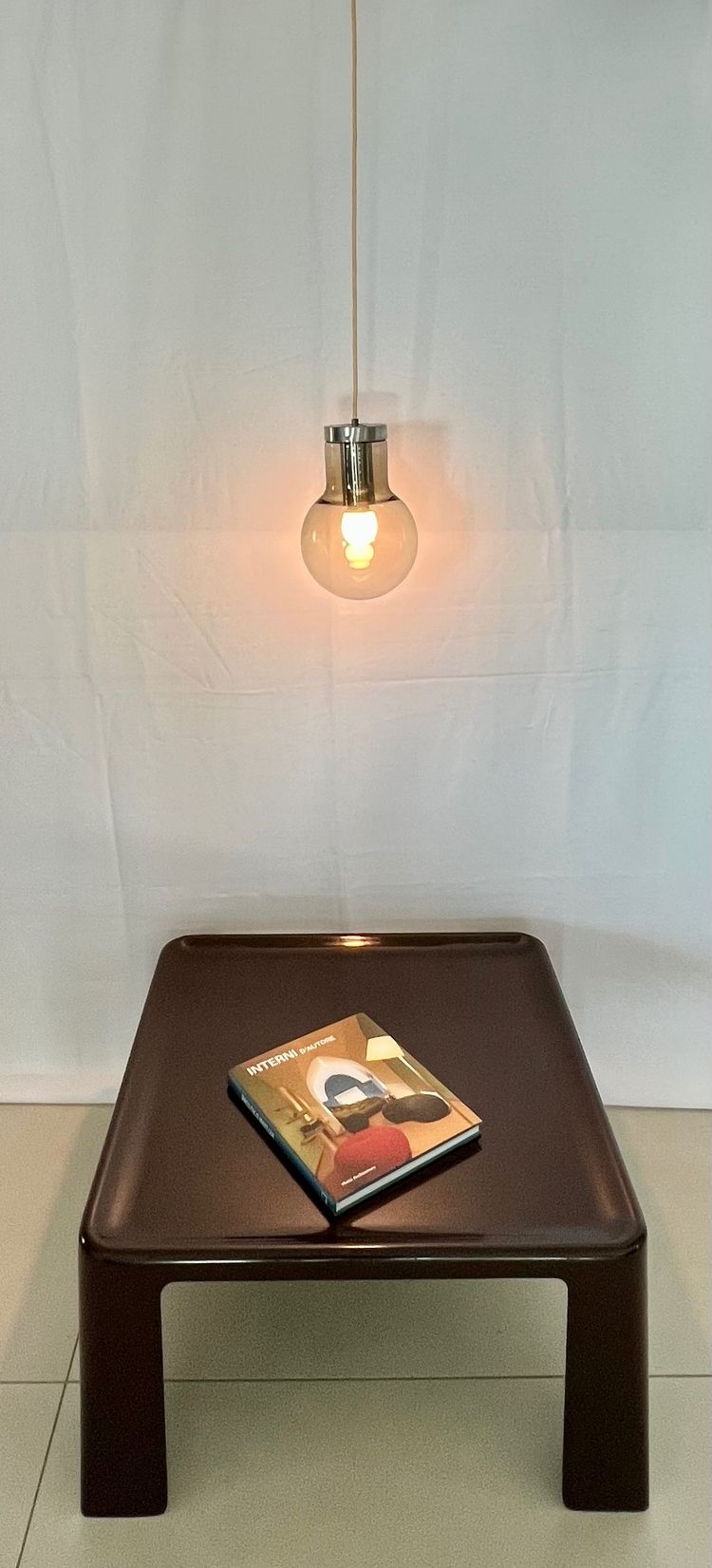 Maxi Bulb small suspension lamp by Frank Ligtelijn for RAAK Amsterdam, Netherlands 60s.