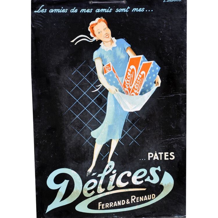 Poster pubblicitario del 1950