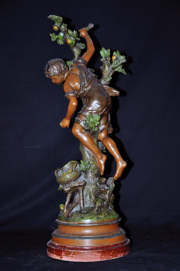 Regulus Titled Autumn Signed Mathurin Moreau Late 19th Century