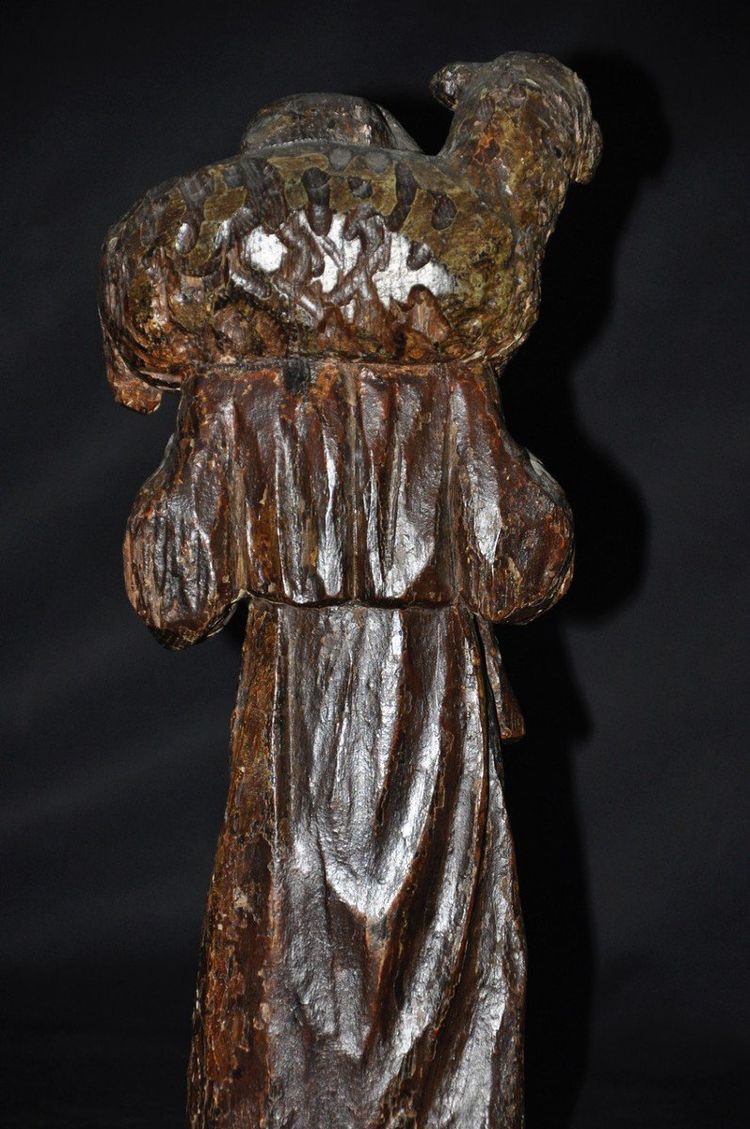 Scultura lignea di San Giovanni Battista, XVII secolo