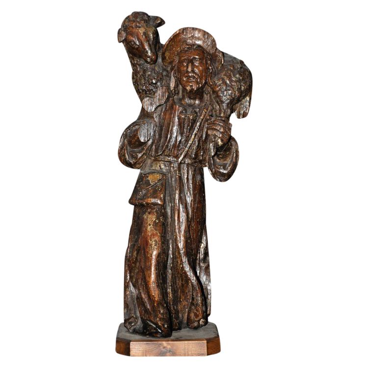 Scultura lignea di San Giovanni Battista, XVII secolo