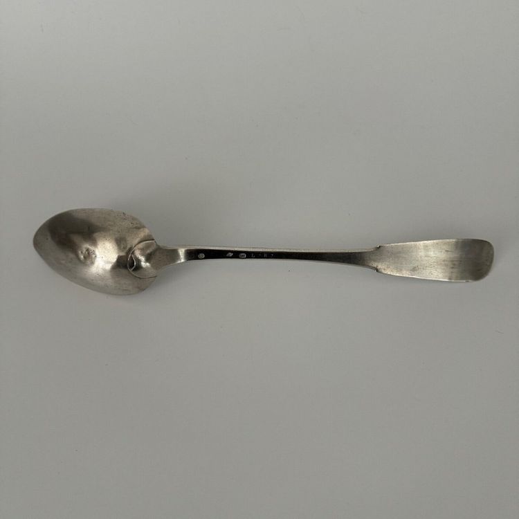 Stew spoon 19th century Vieillard hallmark