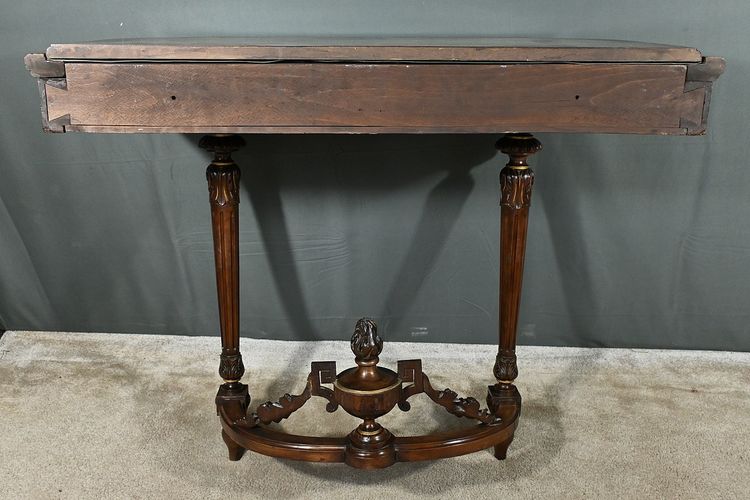 Walnut Console Planter, Louis XVI style - Mid-19th century