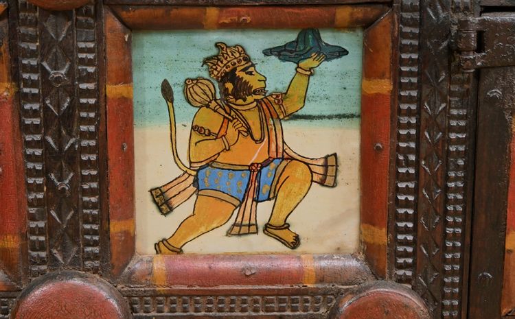 Meuble de Commerce Manjoosh en Bois Exotique, Inde – Début XXe