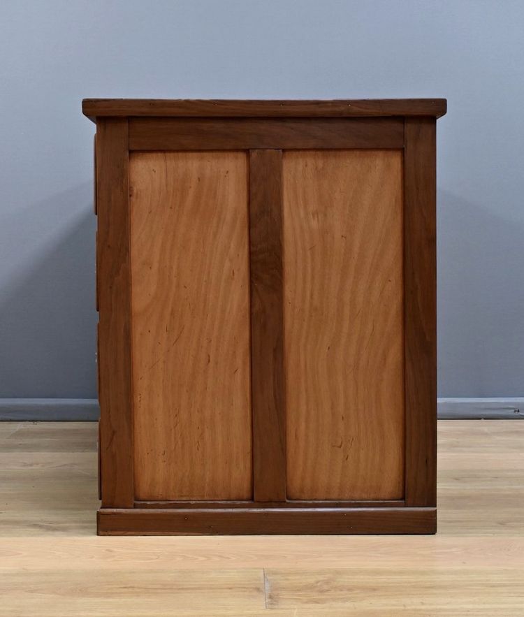 Kleiner Schreibtisch mit Korpus aus Eiche, Art Deco - 1940