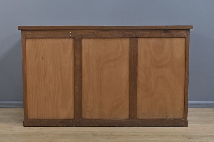 Kleiner Schreibtisch mit Korpus aus Eiche, Art Deco - 1940