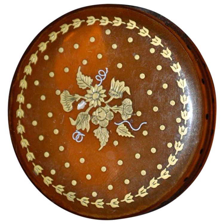 Tortoise Shell And Gold Pill Box, 19th Century