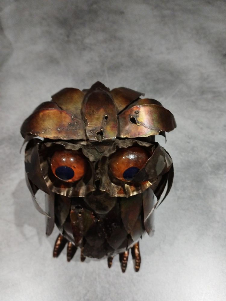 Brutalistische zoomorphe Vintage-Skulptur aus 1960/1970 dlg von Curtis Jere