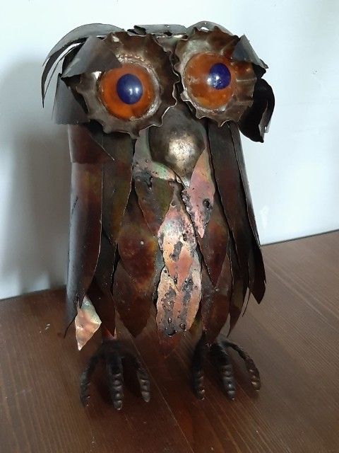 Brutalistische zoomorphe Vintage-Skulptur aus 1960/1970 dlg von Curtis Jere
