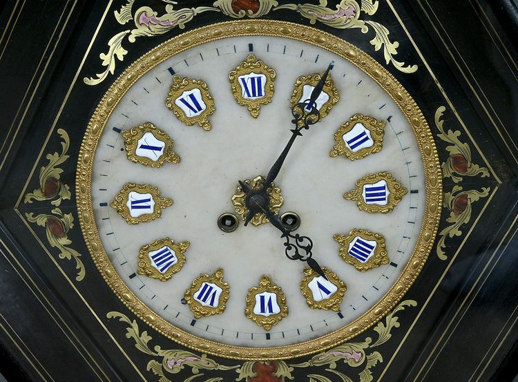 Œil de Bœuf" wall clock, Napoleon III period - mid-19th century