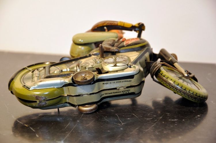 Moto giocattolo di latta "Arnold Mac 700