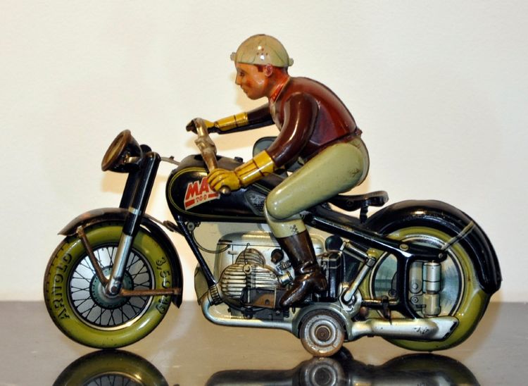 Moto giocattolo di latta "Arnold Mac 700